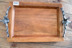 0266-Wooden-Tray-with-Metal-Deer-Head-Handles