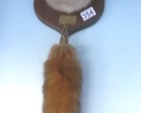 0354-Mounted-Fox-Mask-and-Brush-Bedale-Hunt-1993