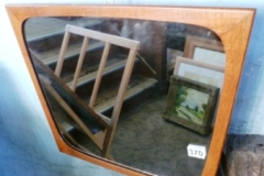 0370-Teak-Framed-Mirror