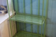 0466-Green-Metal-Shelves